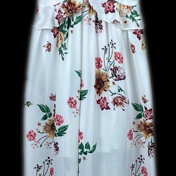 Very J White Maxi Dress Size S - Picture 3 of 10